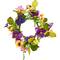 Worth Imports; 4.25" Purple Pansy Artificial Spring Candle Rings, 2ct.; Category:Spring Floral Arrangements; Image:2
